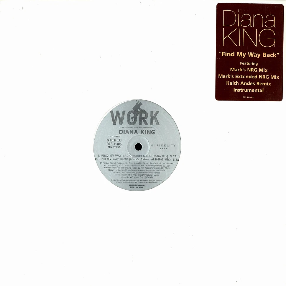 Diana King - Find my way back