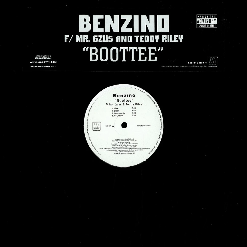 Benzino - Boottee feat. Mr. Gzus & Teddy Riley