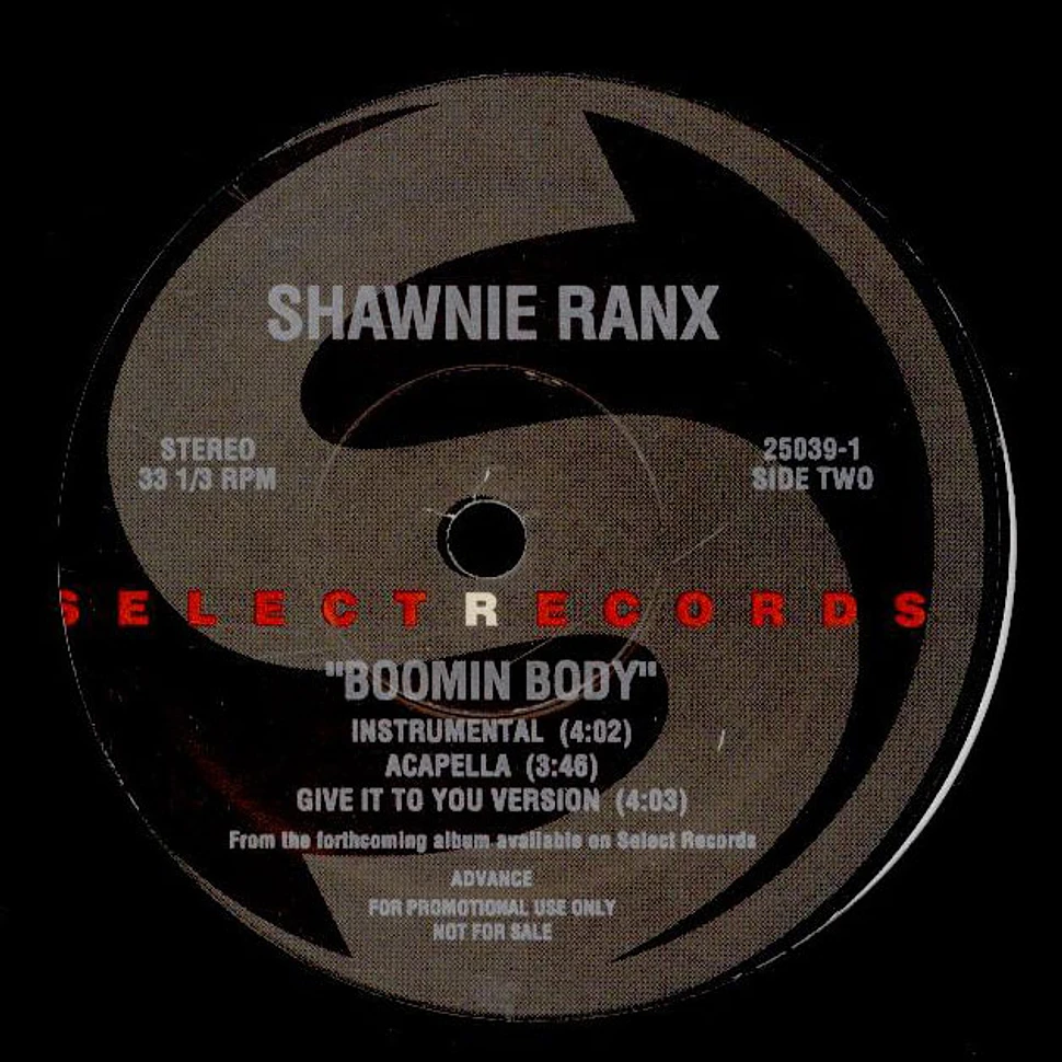 Shawnie Ranks - Boomin Body