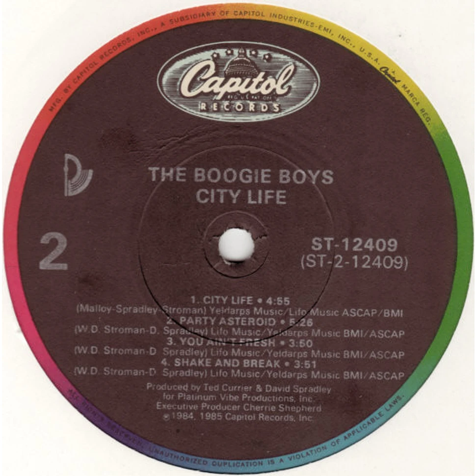 Boogie Boys - City Life