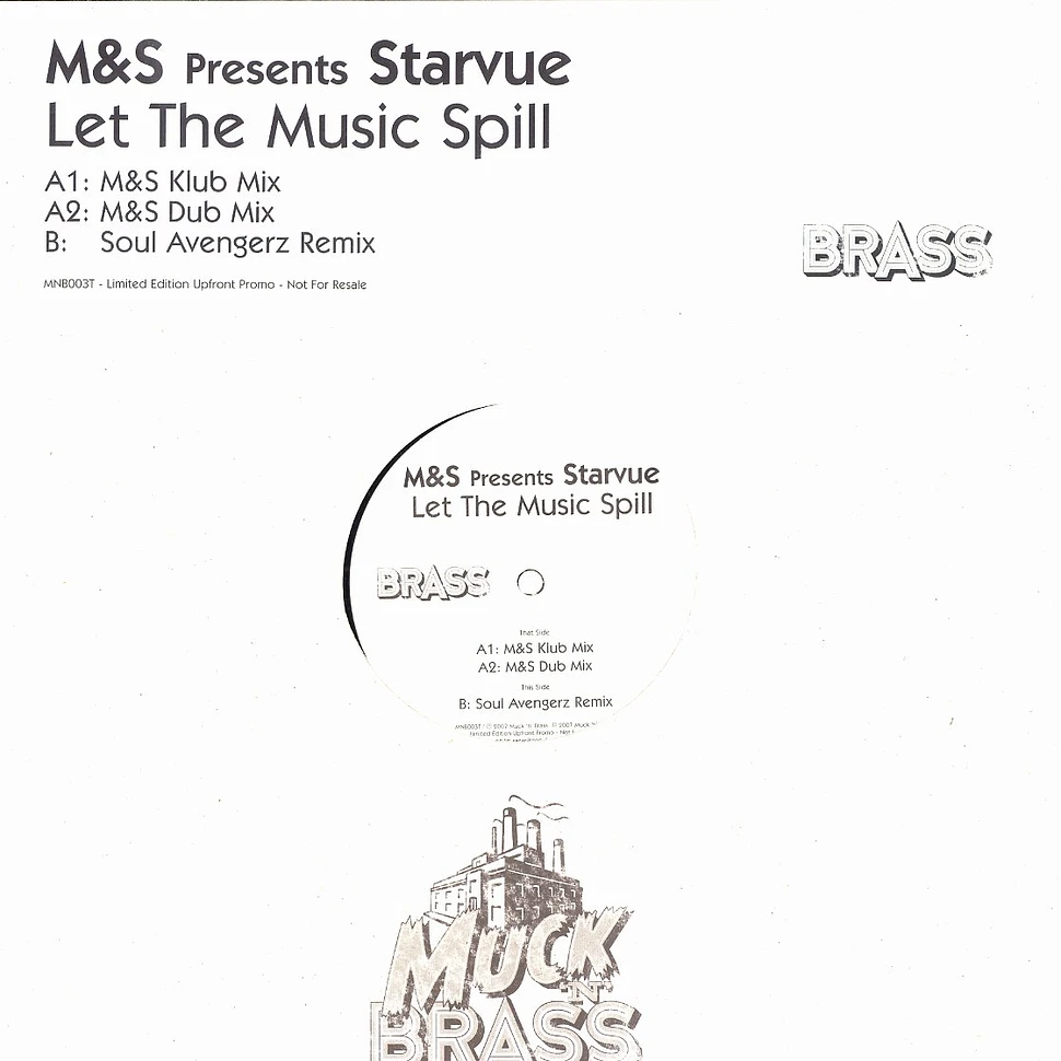 M&S presents Starvue - Let the music spill
