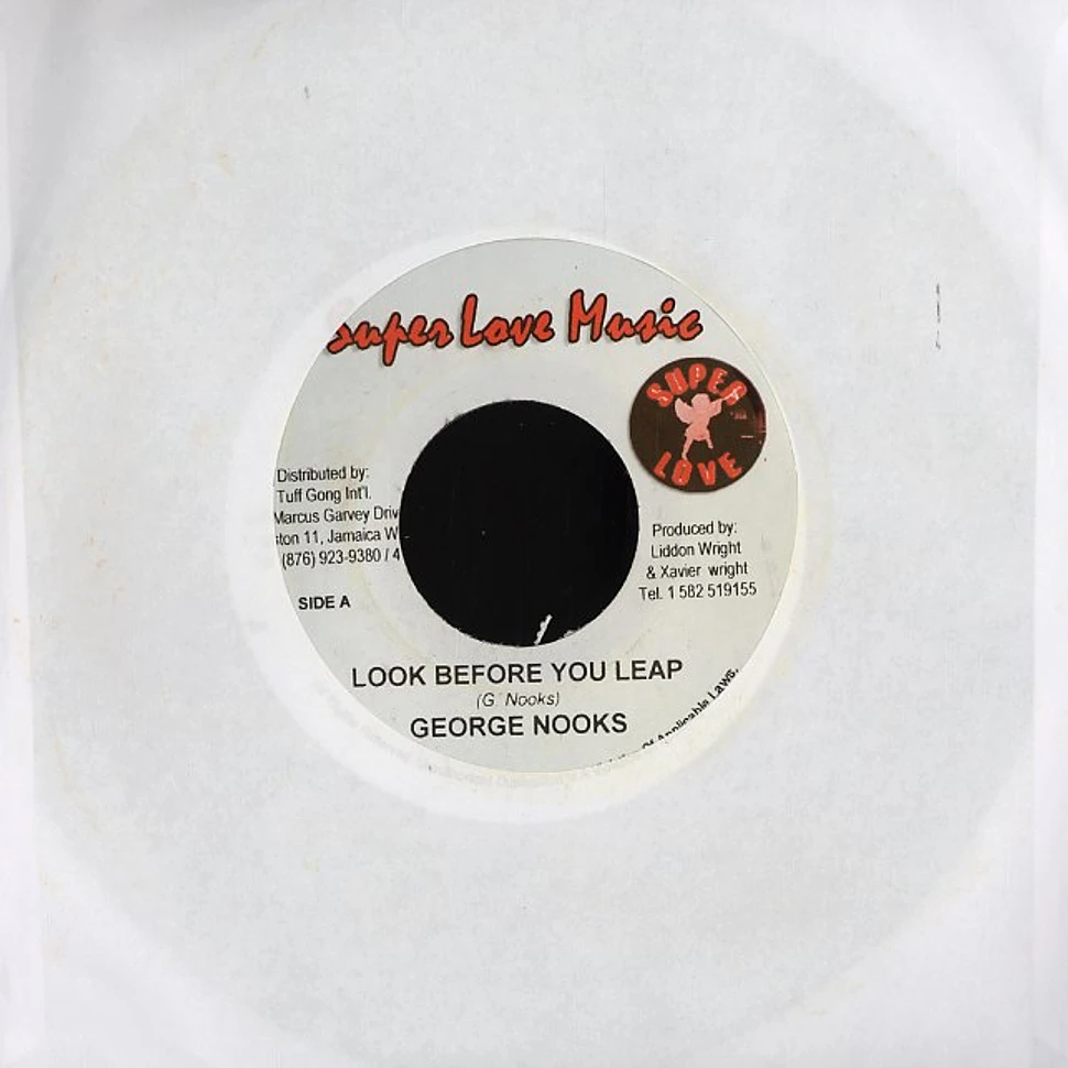 George Nooks / Kera Smith - Look before you leap / i'm so lonely