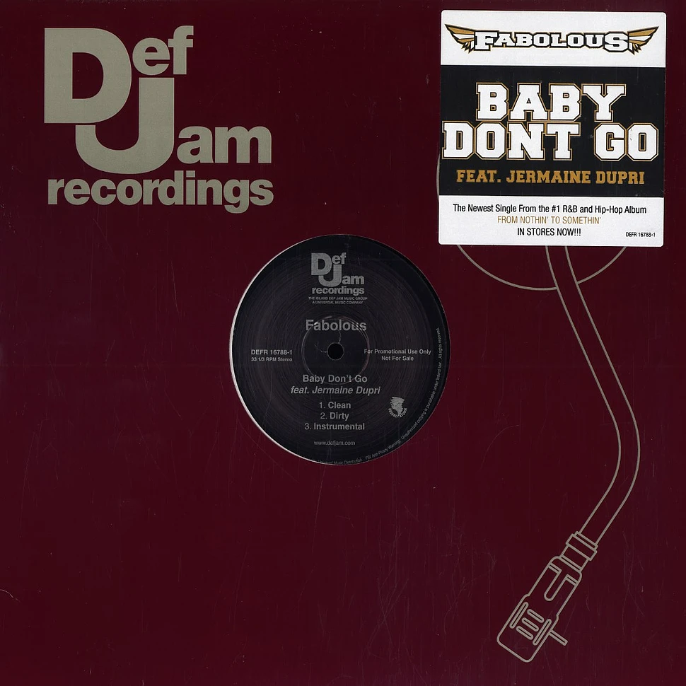 Fabolous - Baby don't go feat. Jermaine Dupri