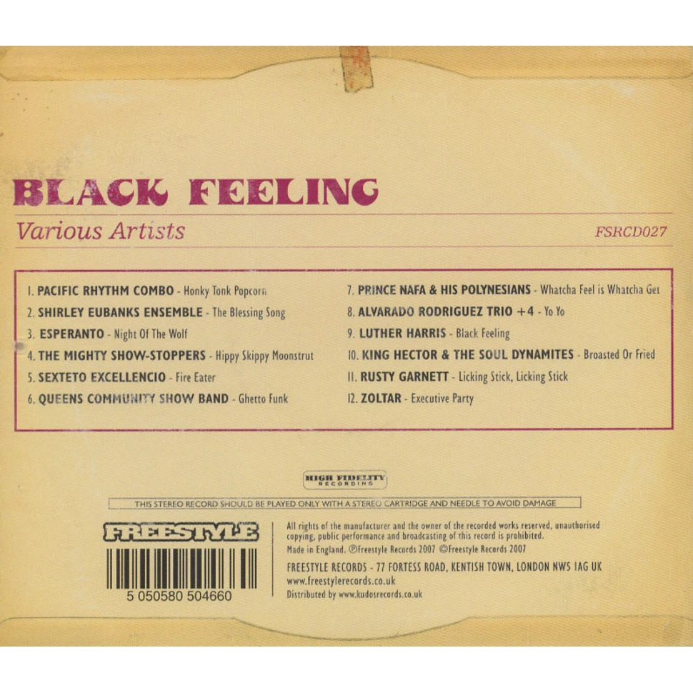 V.A. - Black feeling