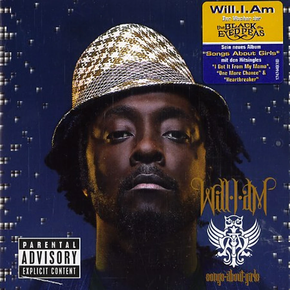 Will.I.Am - Songs about girls