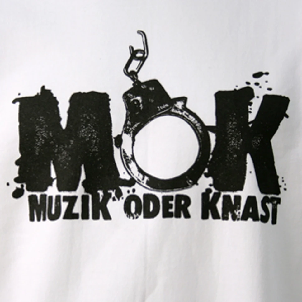 MOK - Musik oder Knast logo sweater