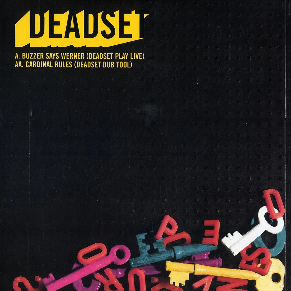 Deadset - Buzzer says Werner (Deadset play live)