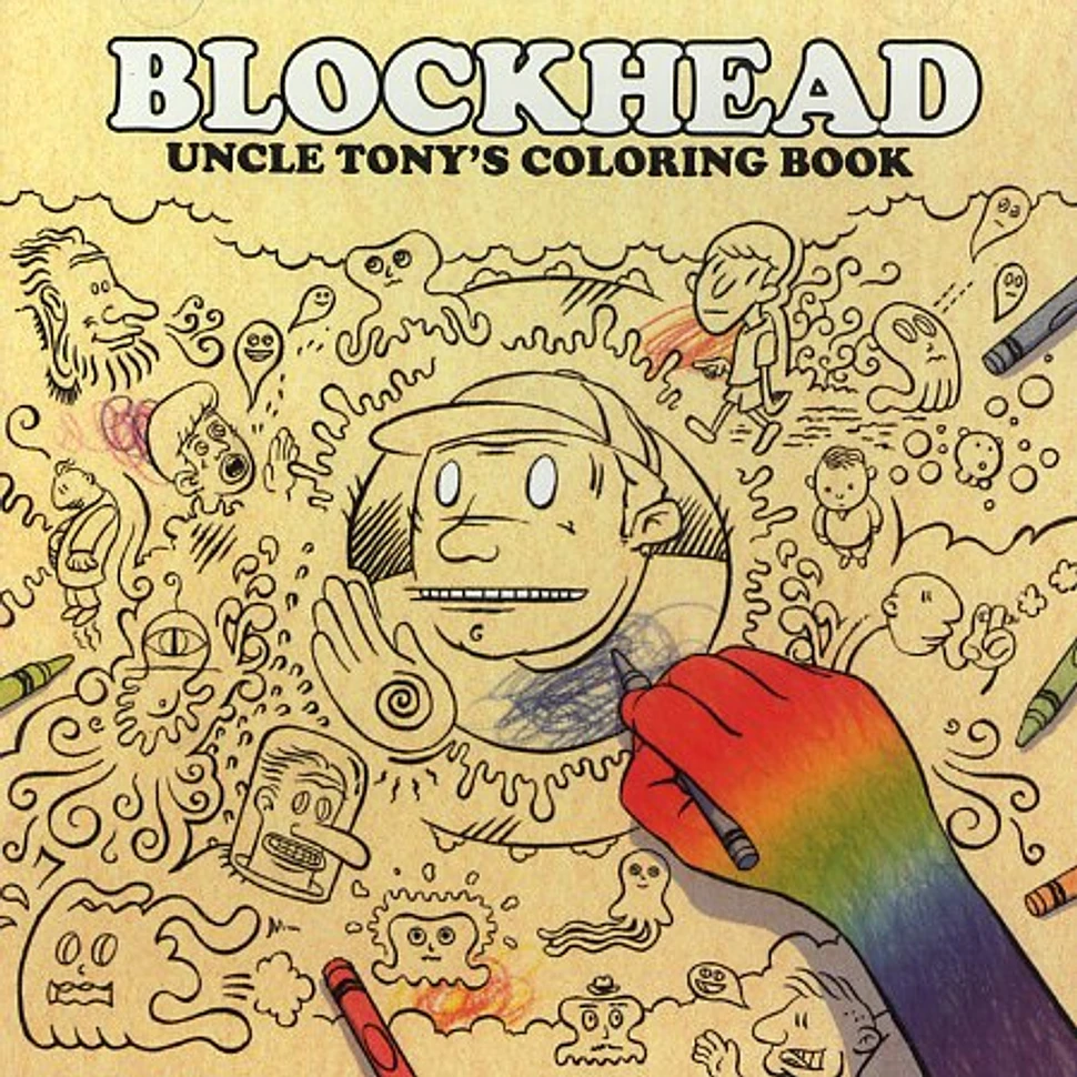 Blockhead - Uncle Tony's coloring book