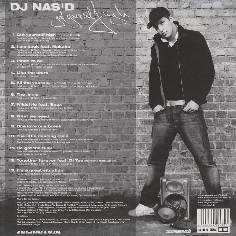 DJ Nas'D - Get Yourself High