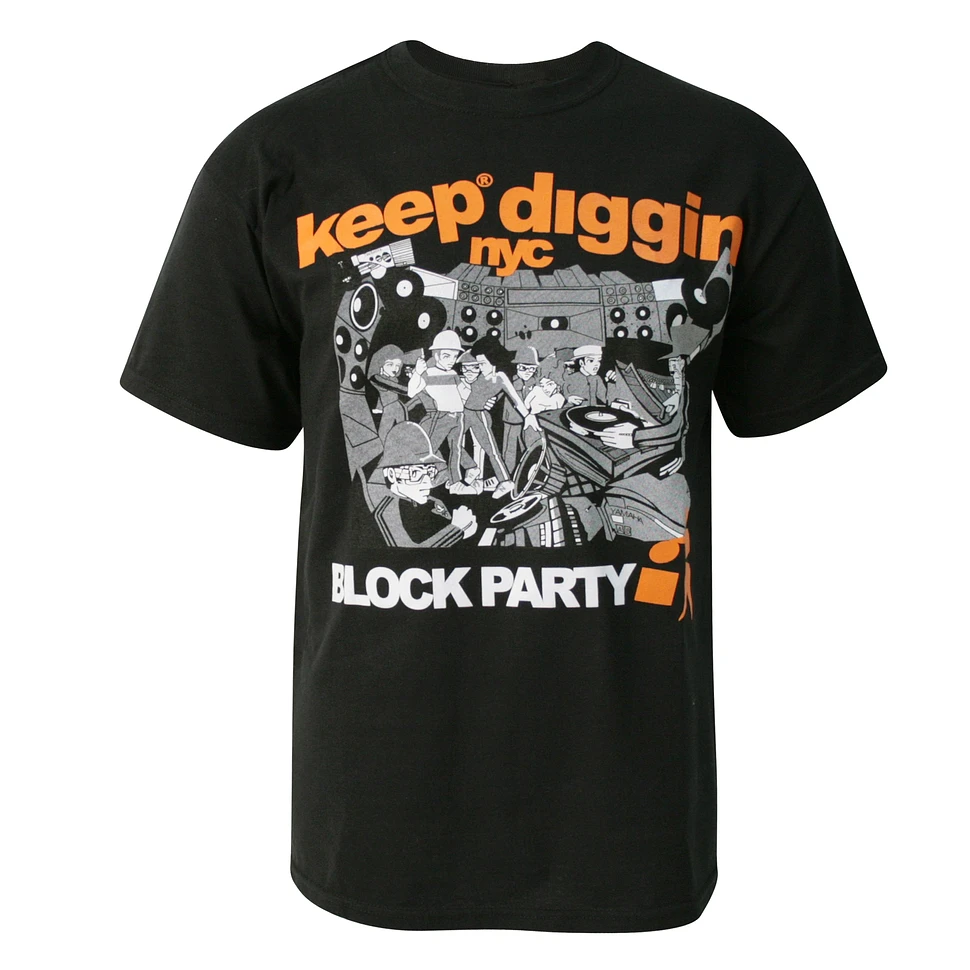 Keep Diggin - Block party T-Shirt