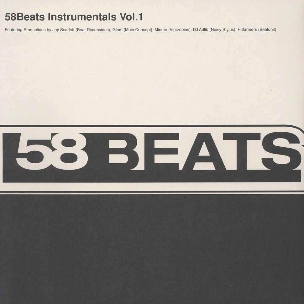 58 Beats - Instrumentals Volume 1