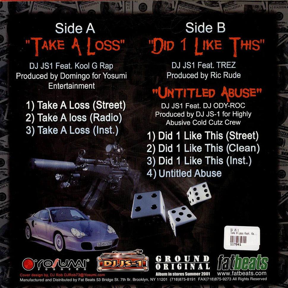 DJ JS-1 Featuring Kool G Rap - Take A Loss