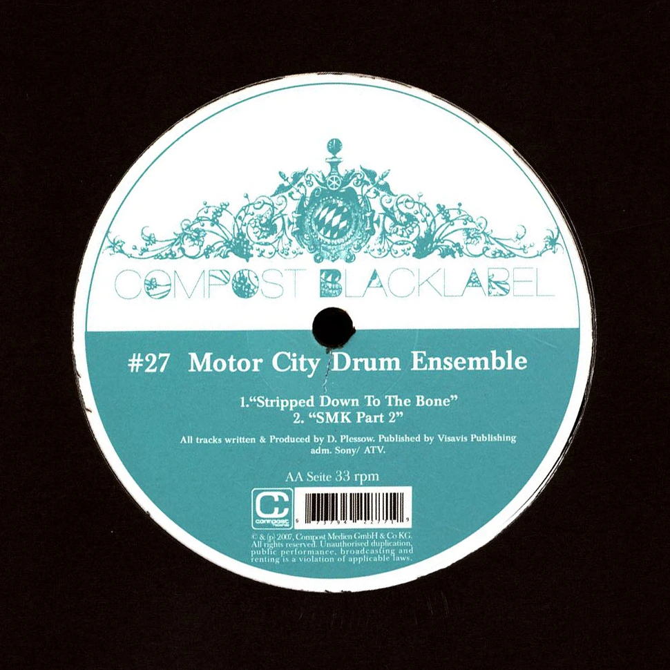 Motor City Drum Ensemble - Black Label #27