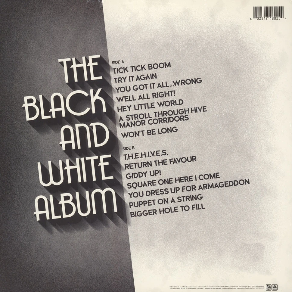 The Hives - The black and white album