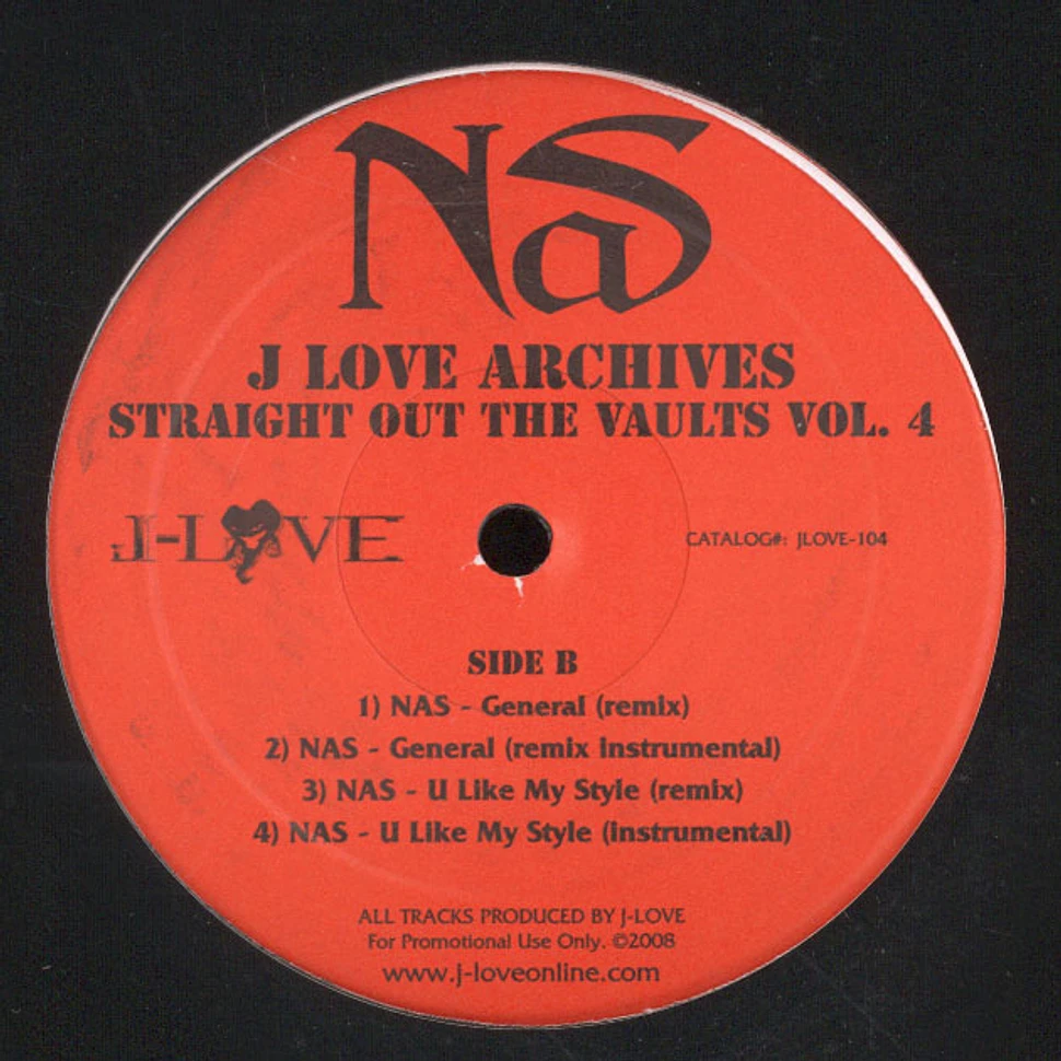 Nas - J-Love Archives - Straight Out The Vaults Volume 4