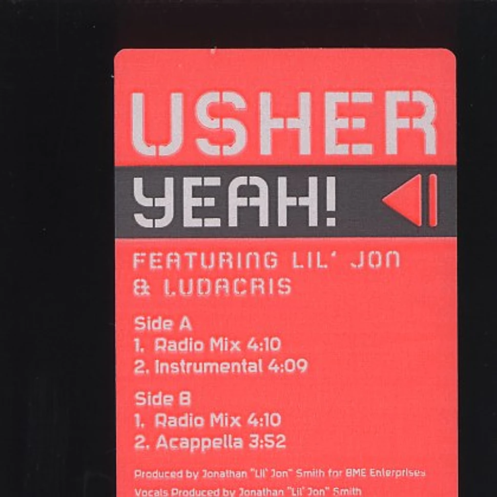 Usher Featuring Lil' Jon & Ludacris - Yeah!
