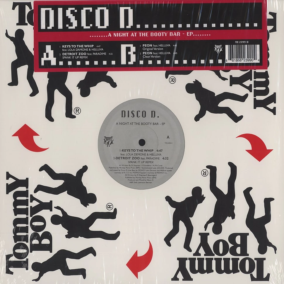 Disco D - A night at the booty bar EP