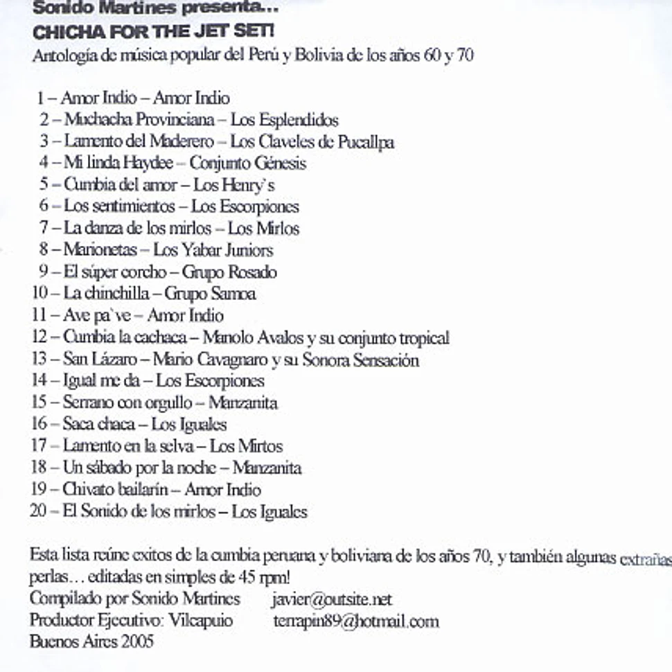 Sonido Martines - Chicha for the jet set