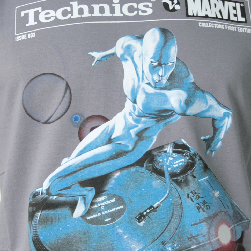 Technics vs Marvel - Silver Surfer T-Shirt