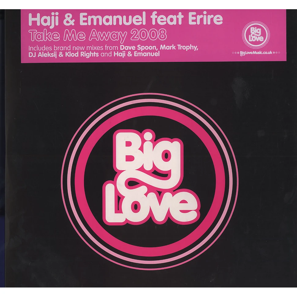 Haji & Emanuel - Take me away 2008 feat. Erire