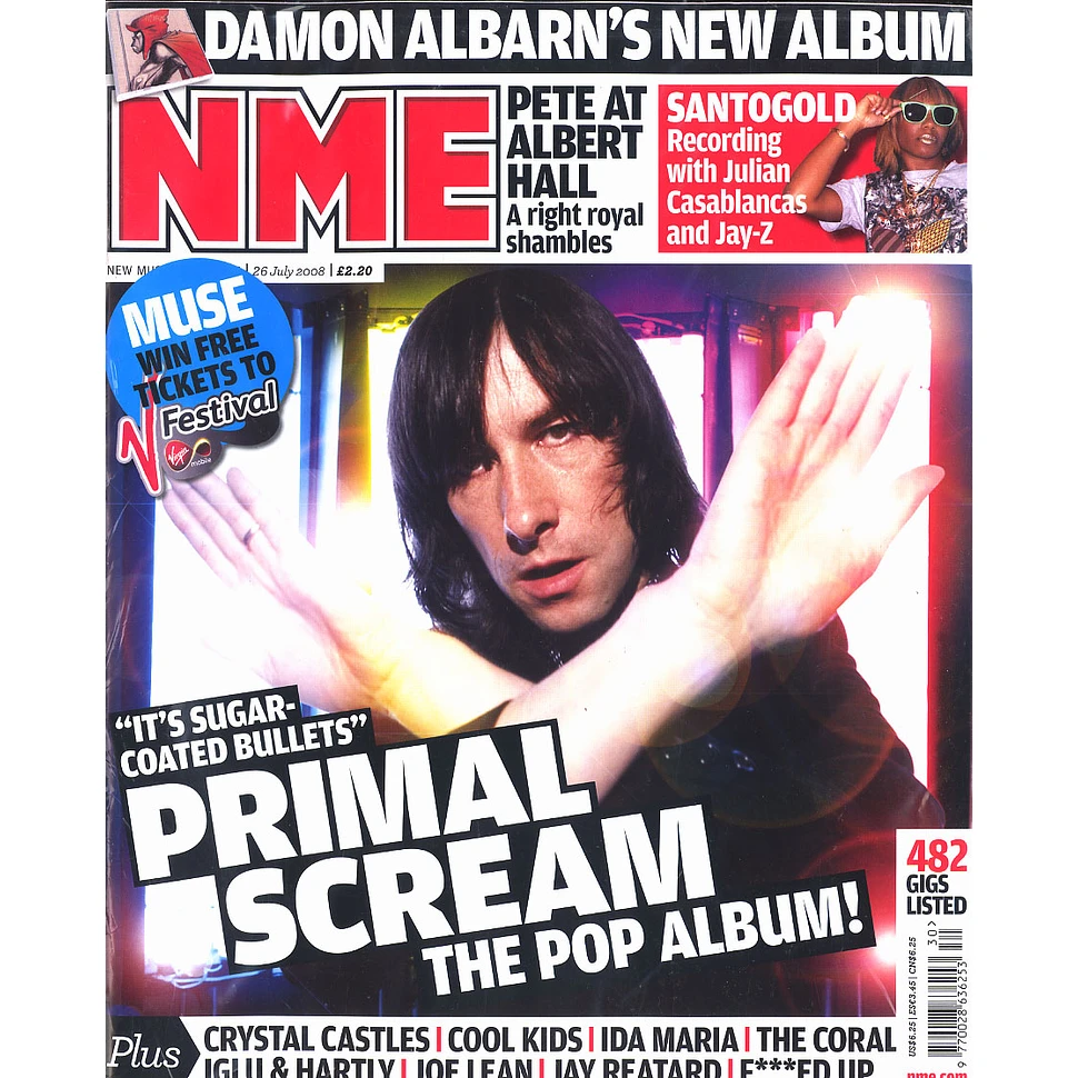 NME Magazine - 2008 - 26 July