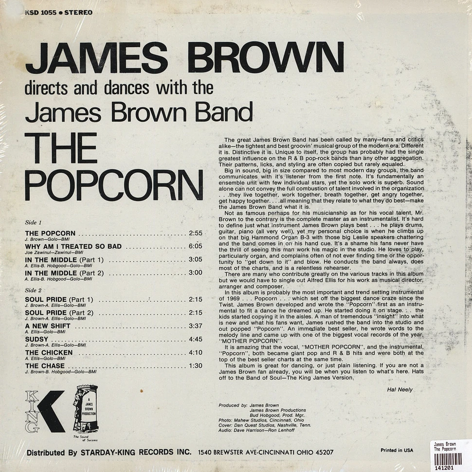 James Brown Directs And Dances With The James Brown Band - The Popcorn