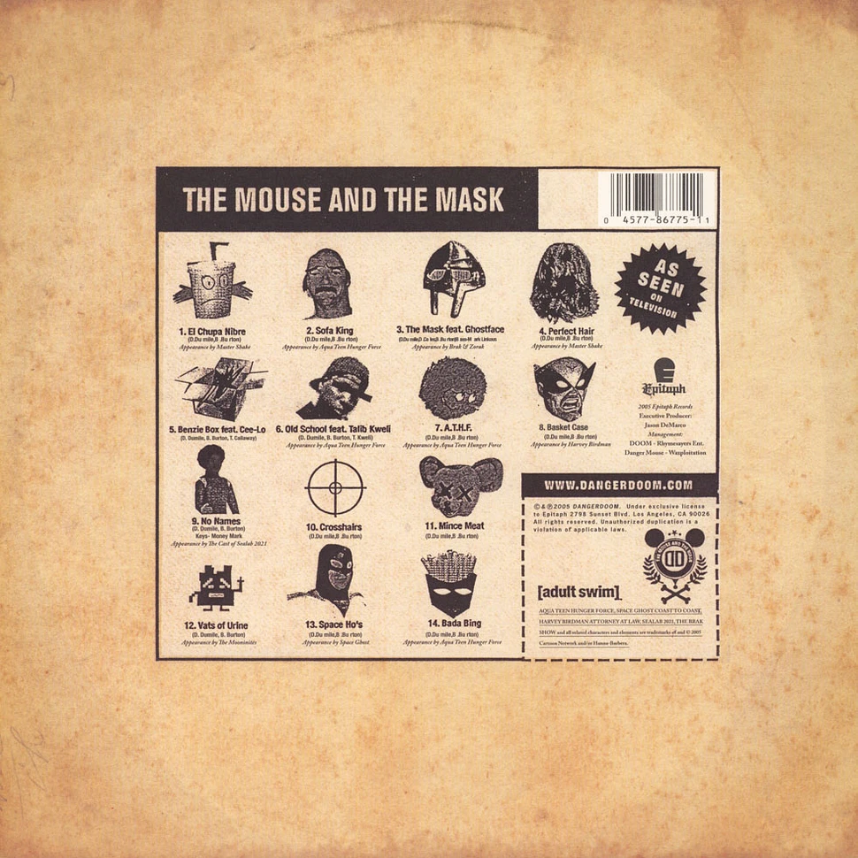 Danger Doom - The Mouse And The Mask