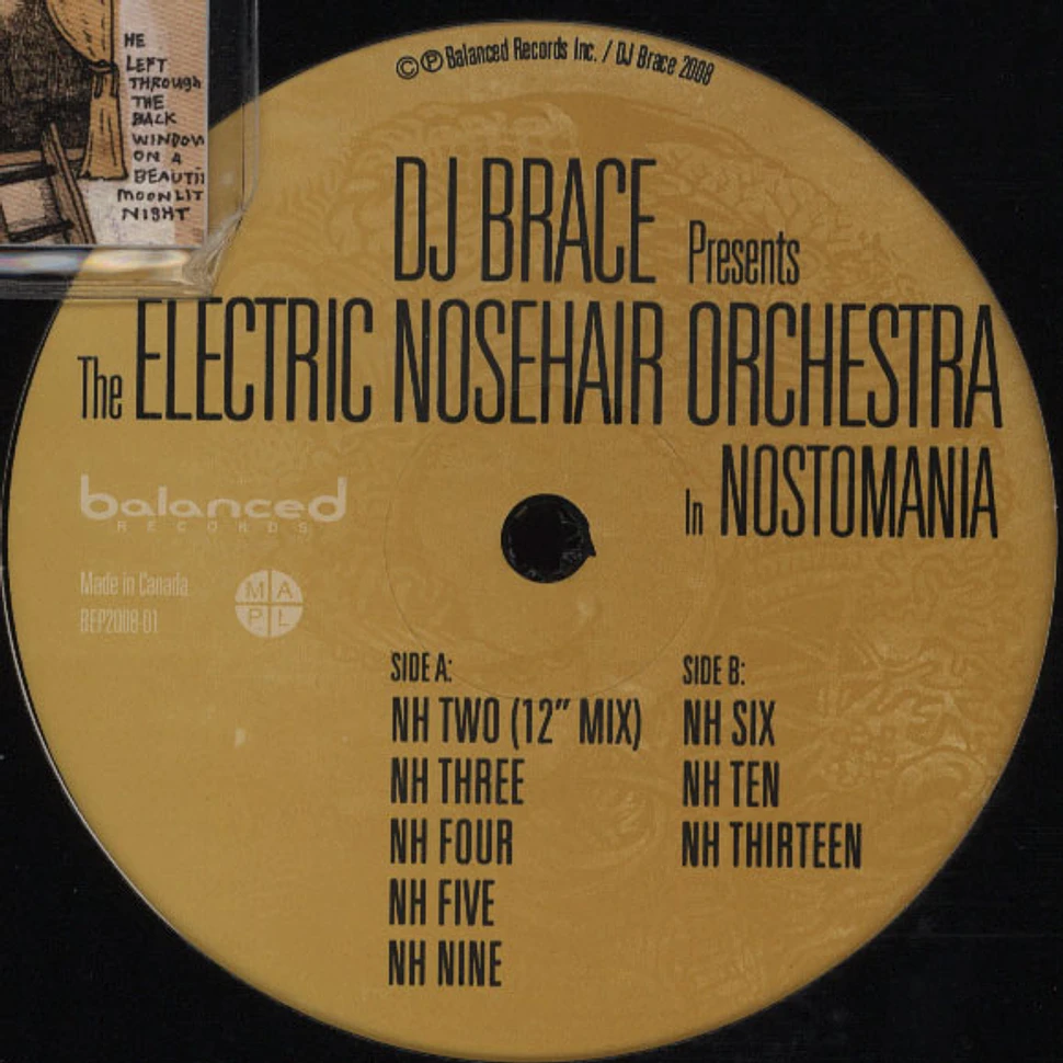 DJ Brace presents Electric Nosehair Orchestra - Nostomania sampler EP