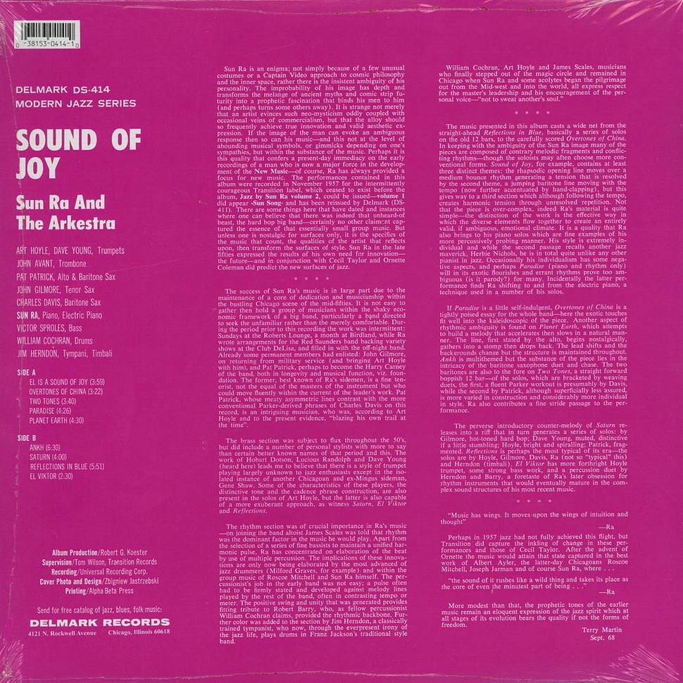 Sun Ra And The Arkestra - Sound Of Joy