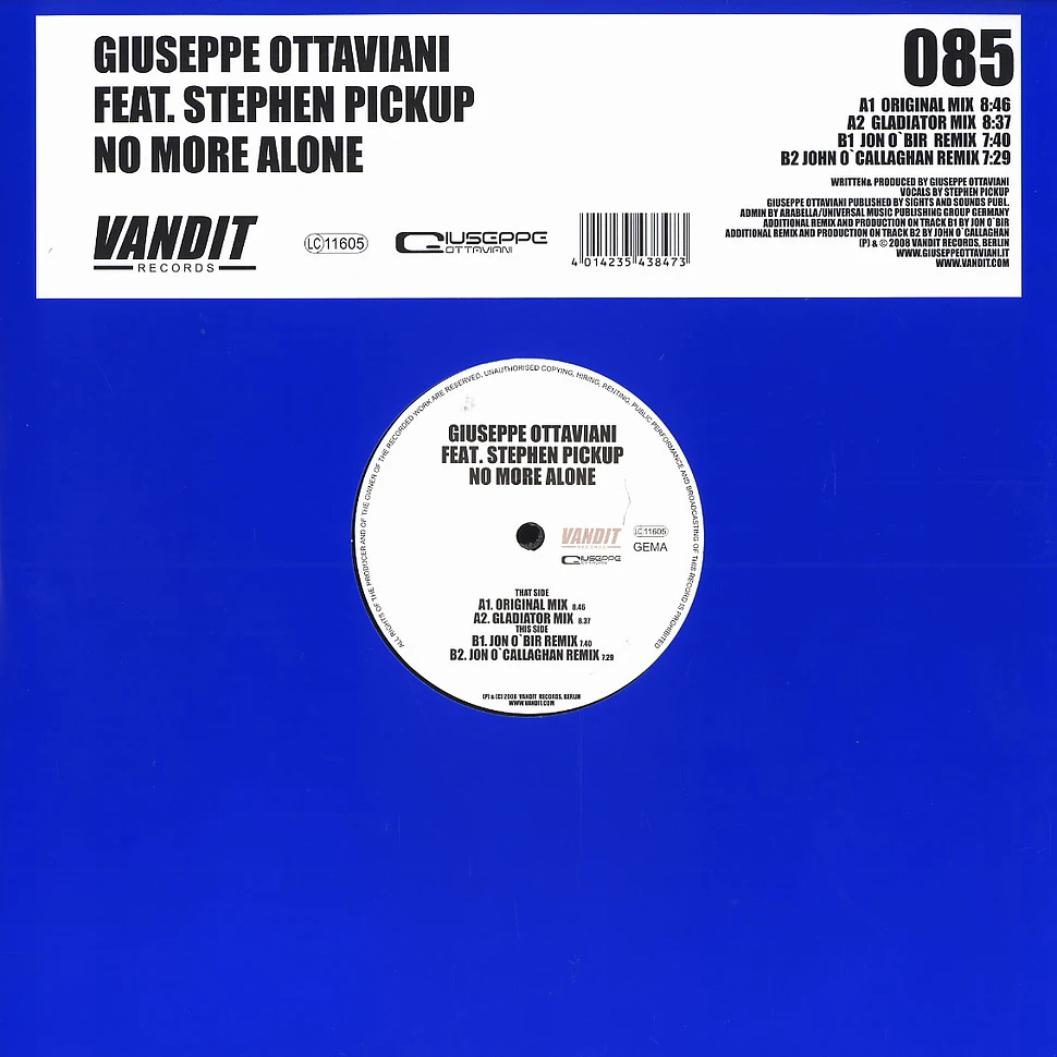 Giuseppe Ottaviani - No more alone feat. Stephen Pickup