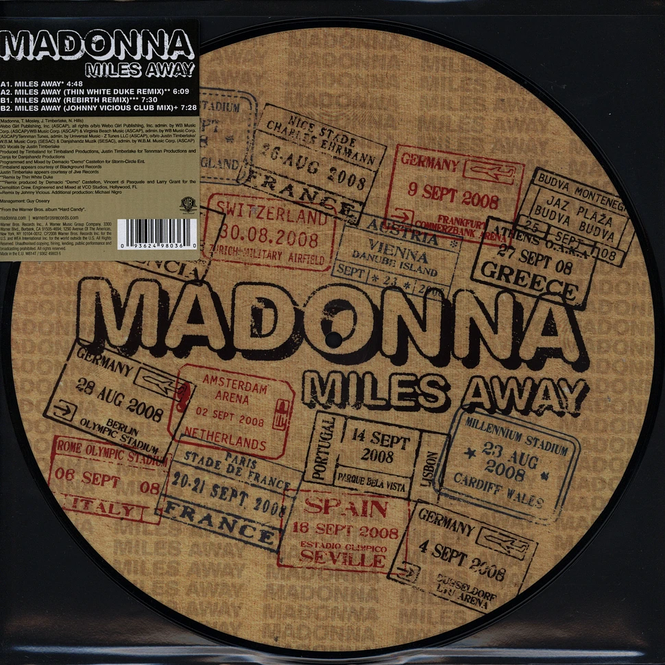 Madonna - Miles away