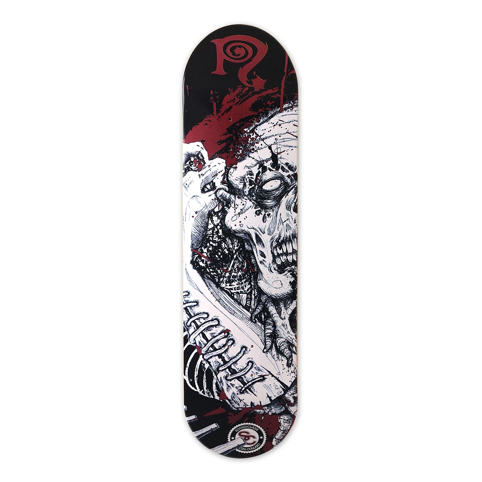 Necro X Soundclash Skateboards - Death rap skateboard deck