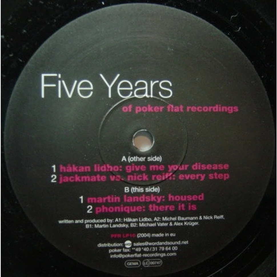 V.A. - Five Years Of Poker Flat Recordings