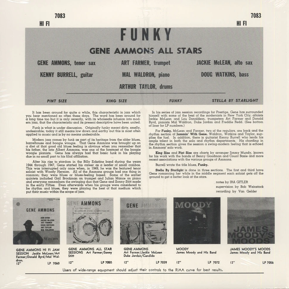 Gene Ammons - Funky