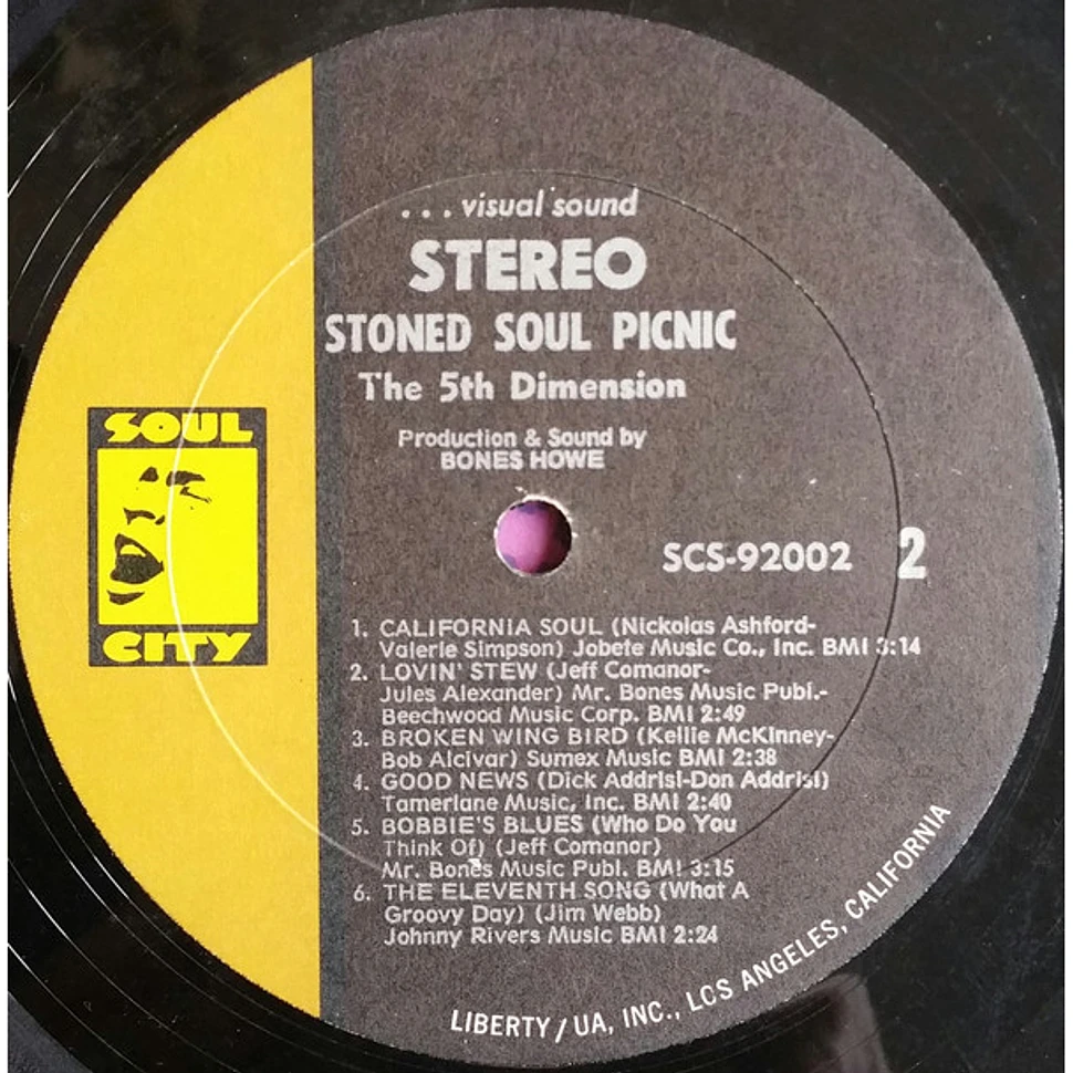 The Fifth Dimension - Stoned Soul Picnic