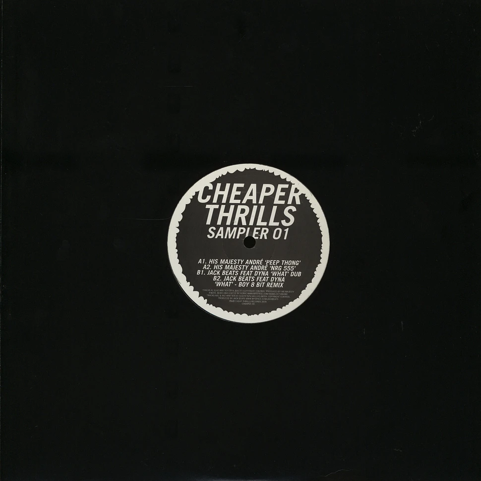 His Majesty Andre / Jack Beats - Cheaper Thrills Sampler 01