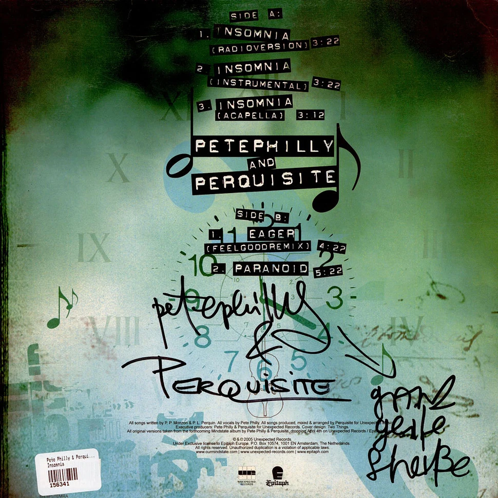 Pete Philly & Perquisite - Insomnia