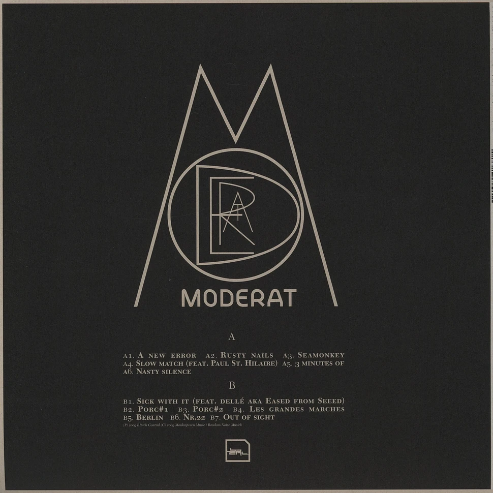 Moderat (Apparat & Modeselektor) - Moderat