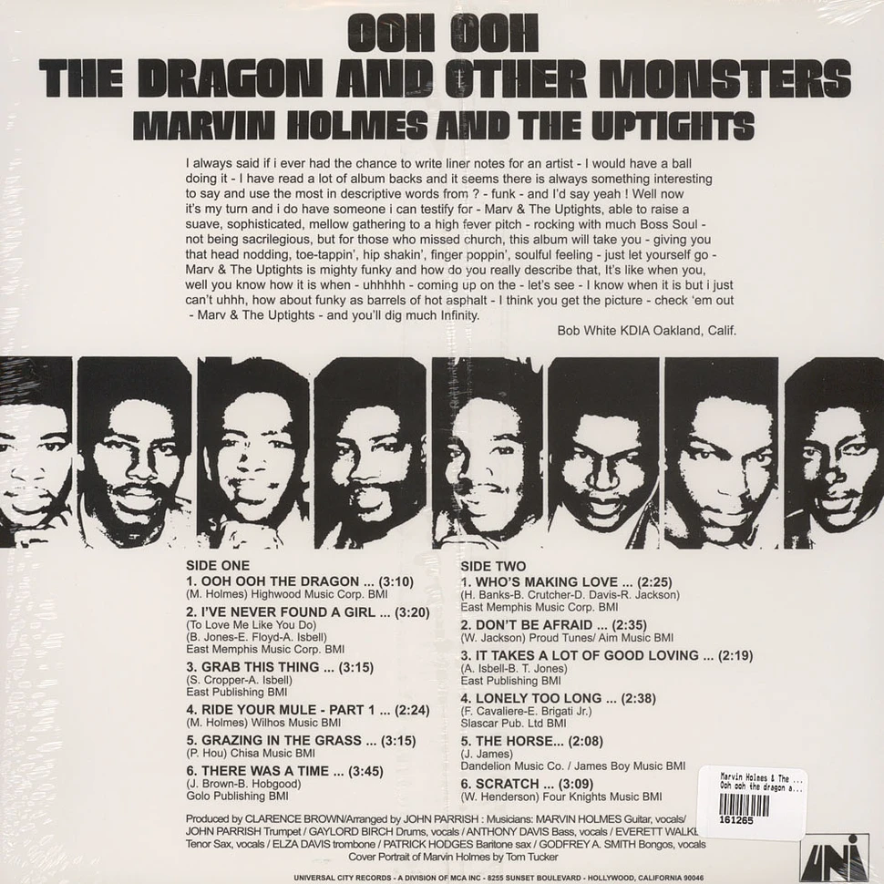 Marvin Holmes & The Uptights - Ooh ooh the dragon and other monsters