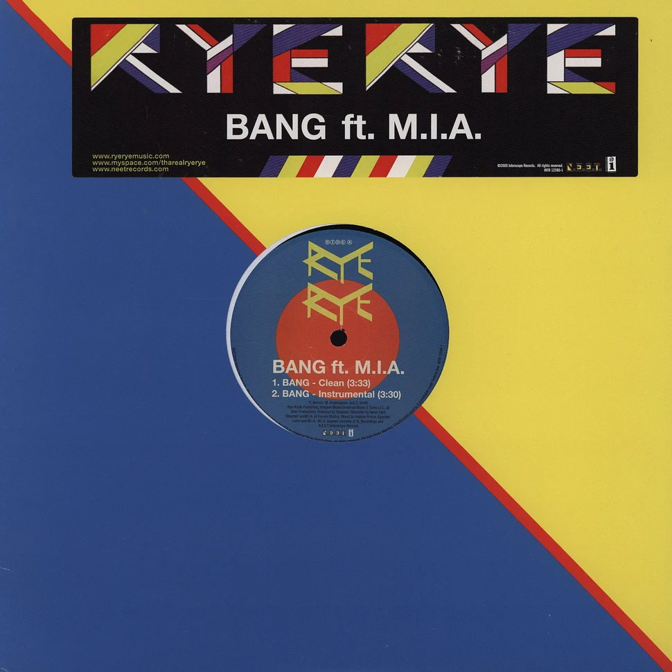 Rye Rye - Bang feat. M.I.A.