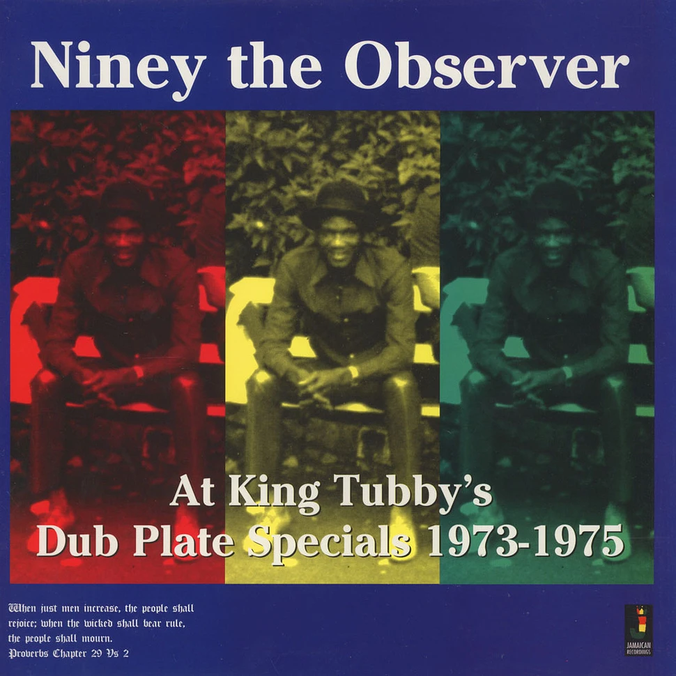 Niney The Observer - At King Tubbys Dub Plate Specials