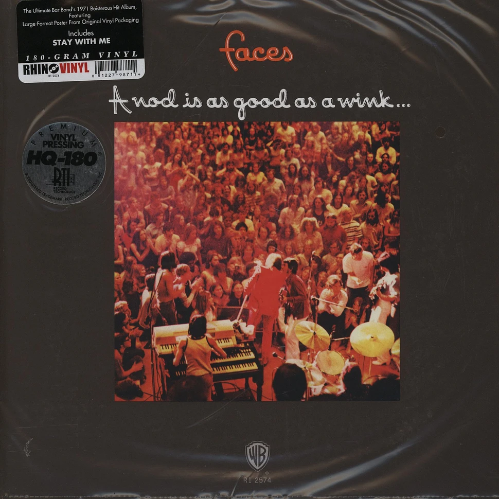 Faces - A nod is as good as a wink...