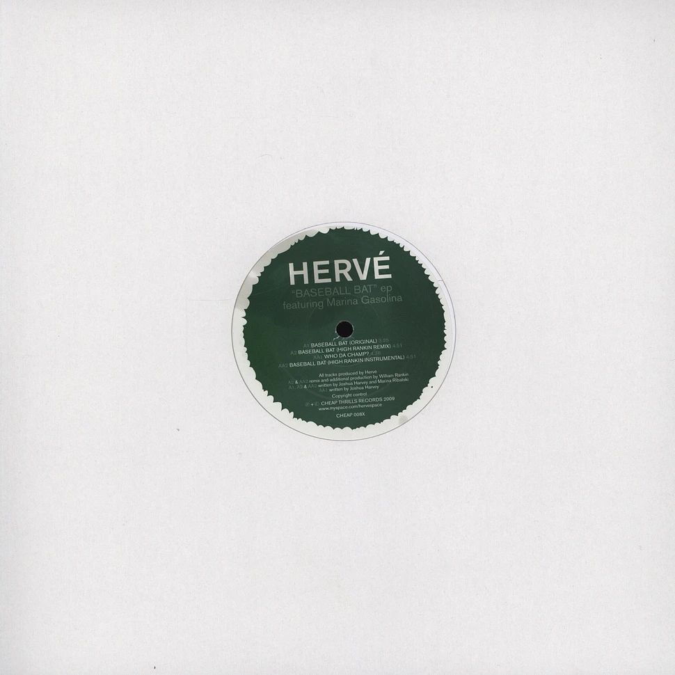 Herve - Baseball bat EP feat. Marina