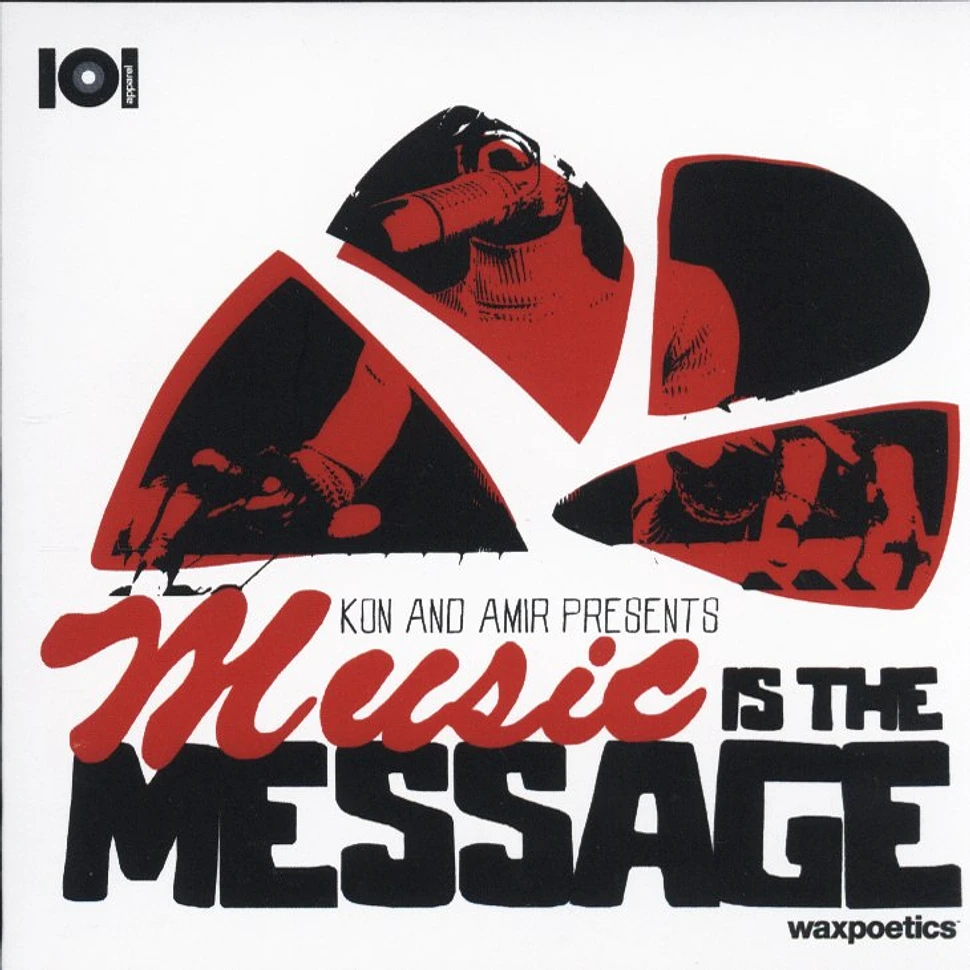 101 Apparel x Kon & Amir - Music Is The Message T-Shirt