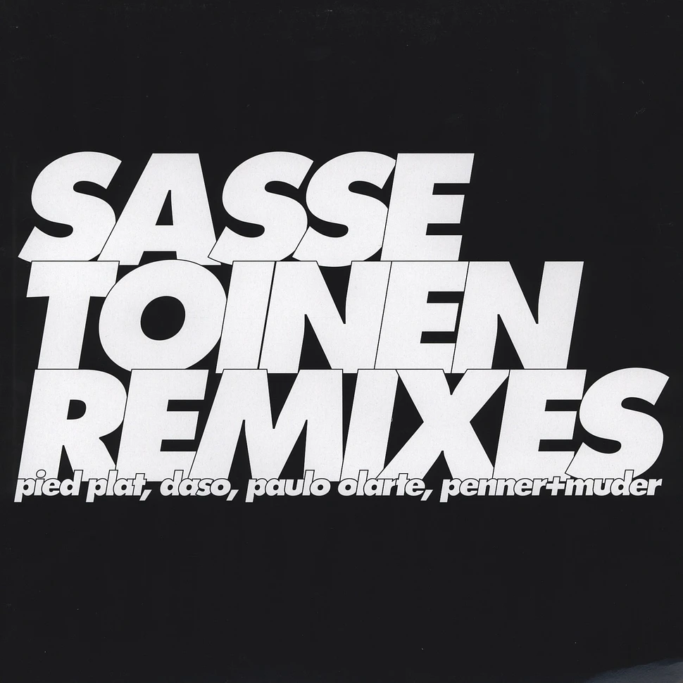 Sasse - Toinen, Daso, Paulo Olarte Rmxs