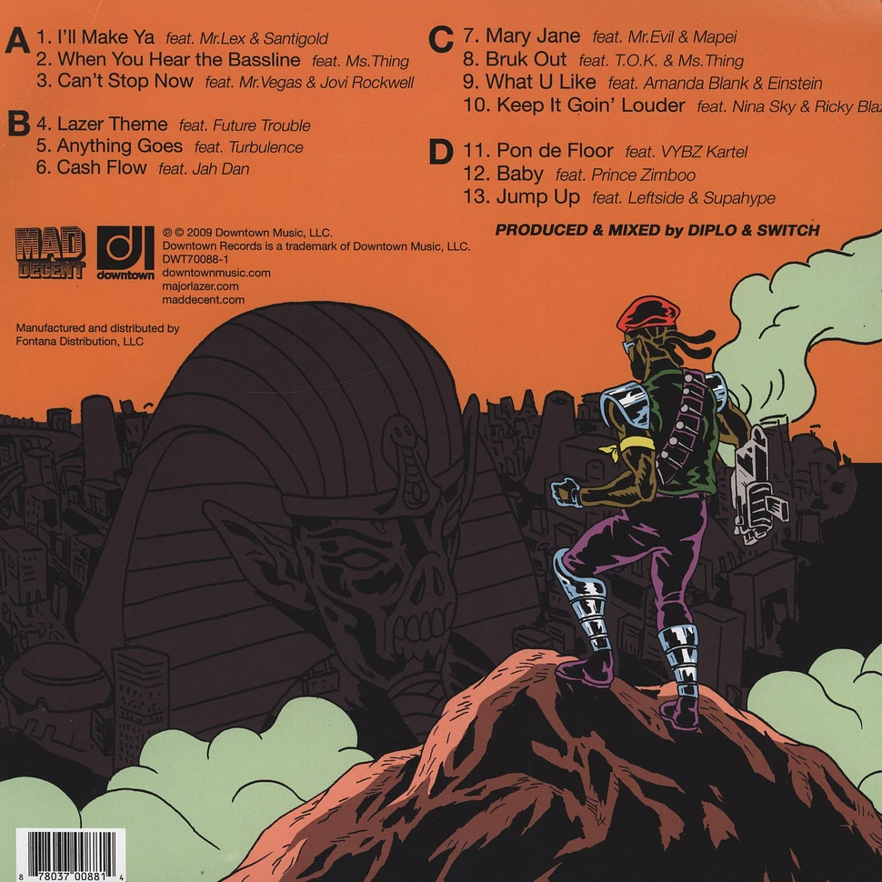 Major Lazer - Guns Don't Kill People … Lazers Do