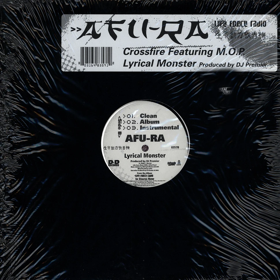 Afu-Ra - Crossfire / Lyrical Monster