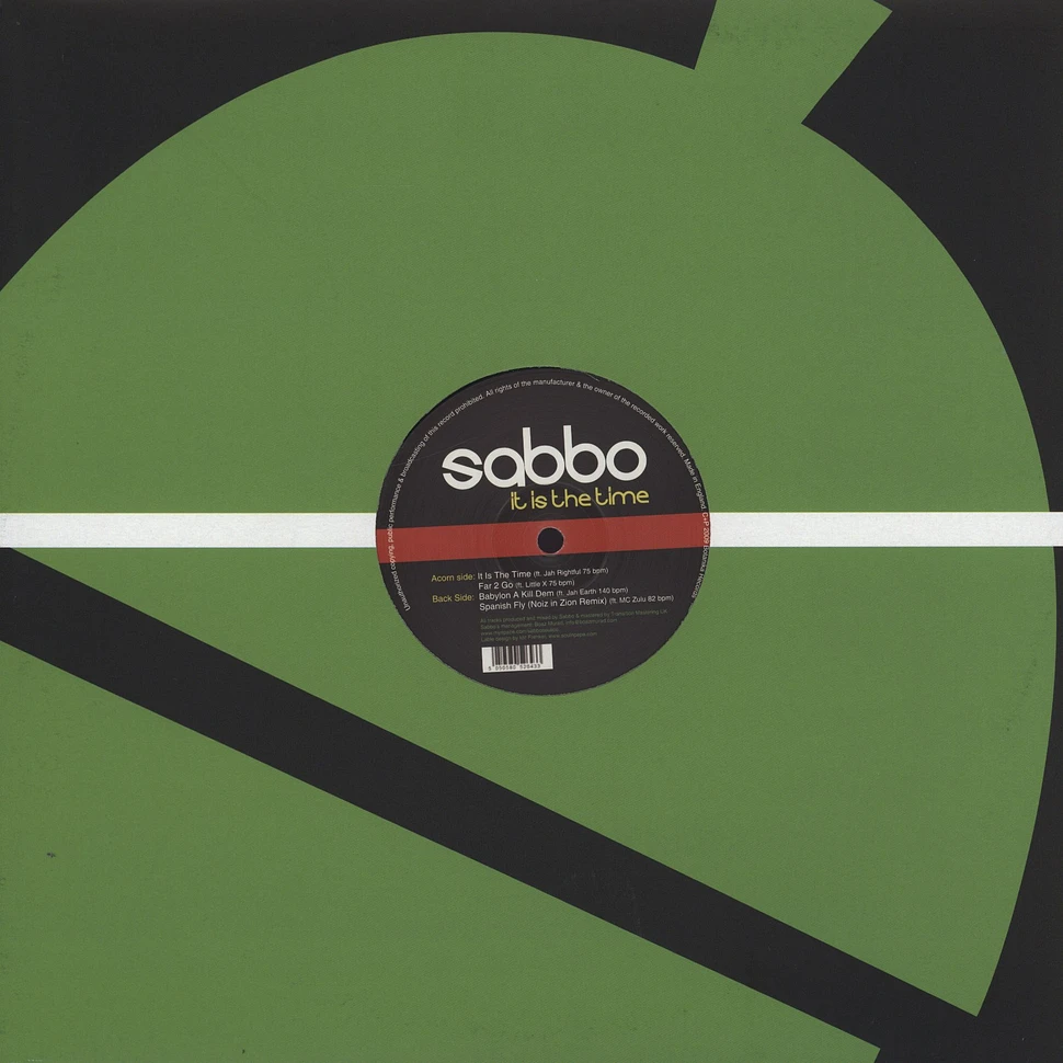 Sabbo - It Is The Time EP