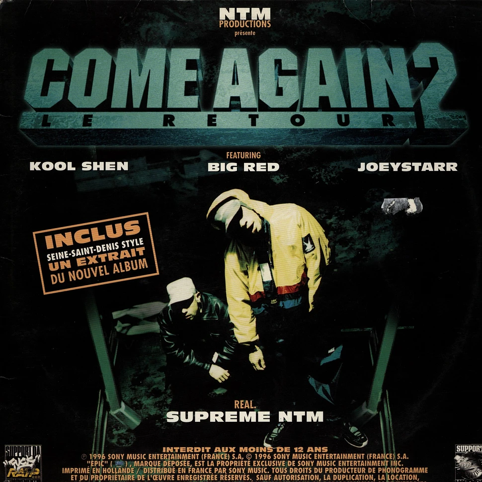 Suprême NTM - Come Again 2 - Le Retour