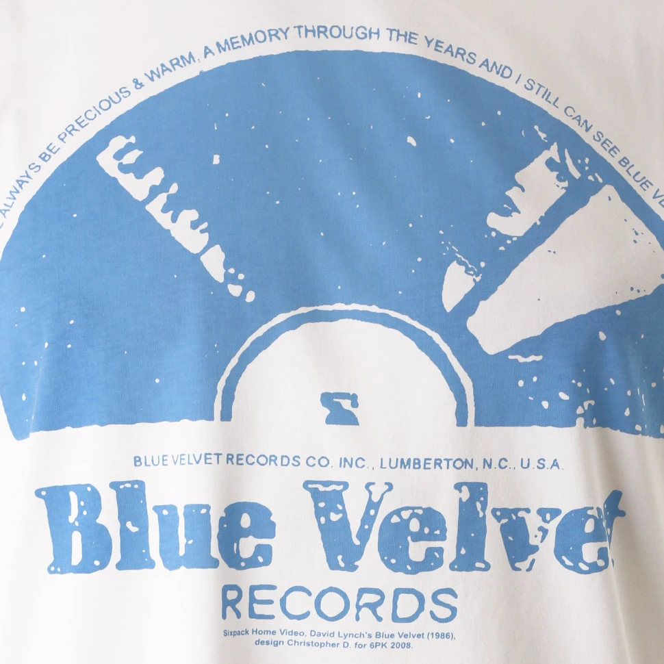 Sixpack France x Christopher D. - Blue Velvet T-Shirt